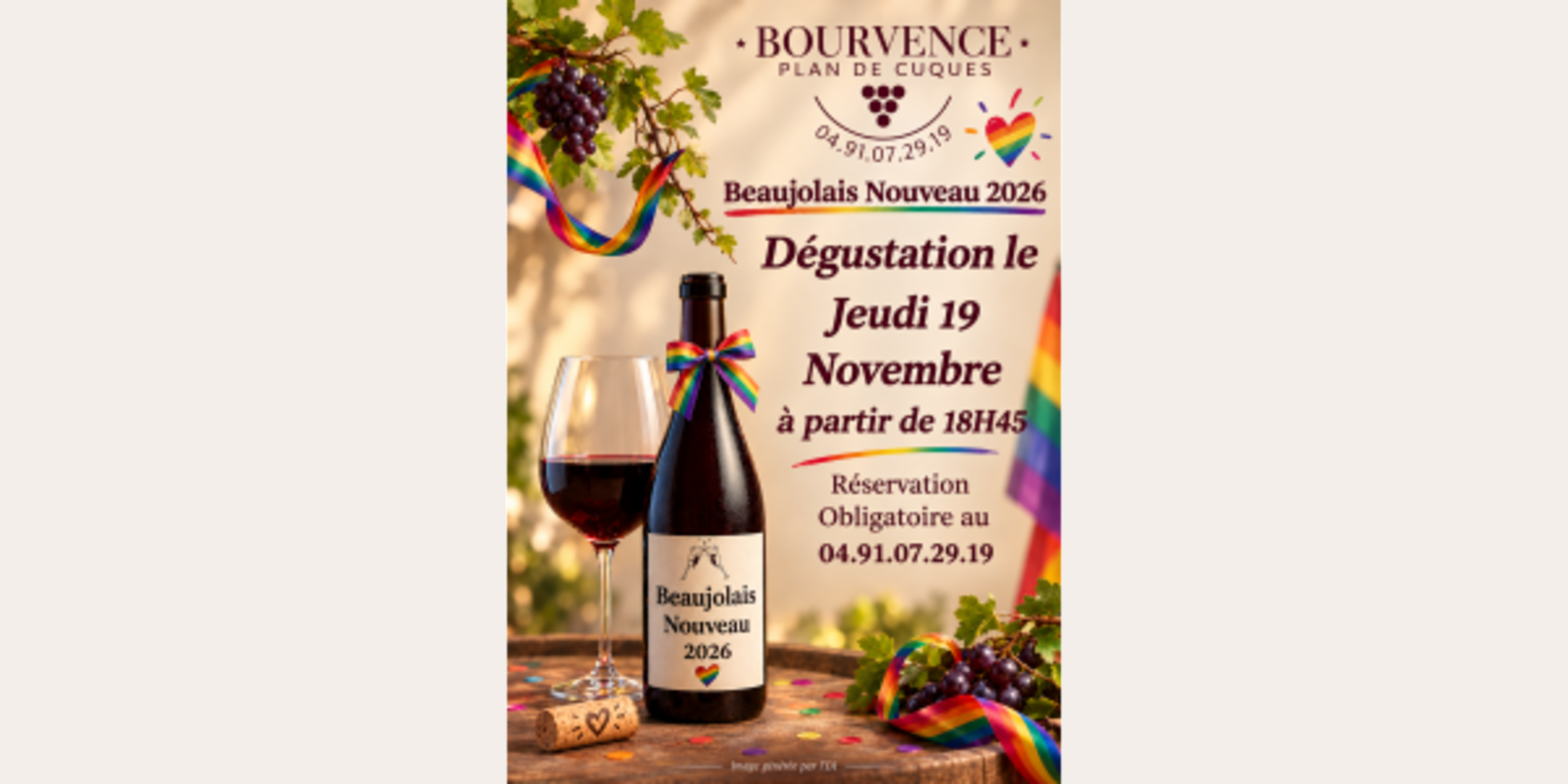 Soirée Beaujolais Nouveau 2026