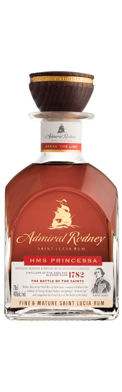 Rhum Admiral Rodney Princessa 40°