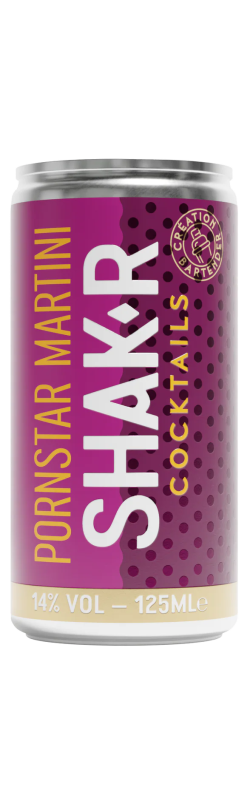 Shak'R Pornstar Martini 14° 12,5 cl Canette