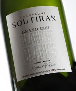 Champagne Soutiran Grand Cru Blanc de Blancs