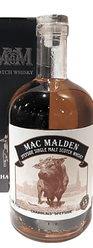 Whisky Charolais Mac Malden 12 ans 50 cl