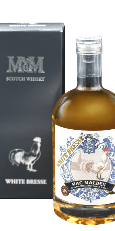 Whisky White Bresse Mac Malden 50 cl
